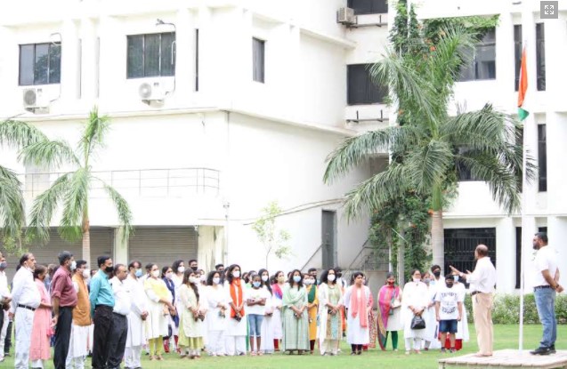 L J School of Design Ahmedabad Independence day photo 2